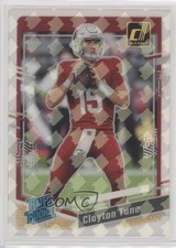 2023 Panini Clearly Donruss Rated Rookie Holo RR Logo Clayton Tune #56 0l8y
