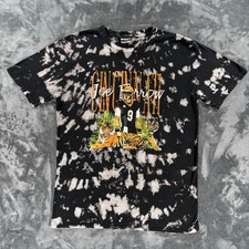 Joe Burrow Cincinnati Bengals Shirt Tie Dye Tigers Bleach Tee Men L NFL Football