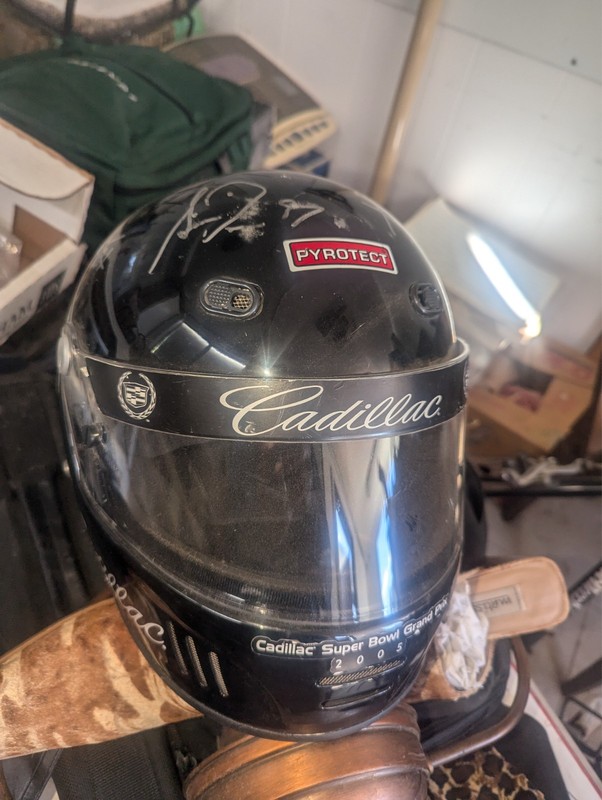 10 Signed Racing Helmet Super Bowl Grand Prix  incl Leeann Tweeden