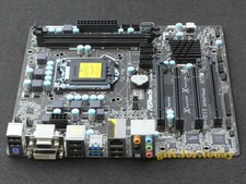 Original ASRock H77M Intel H77 Motherboard LGA 1155 DDR3 DVI HDMI USB 3.0 mATX