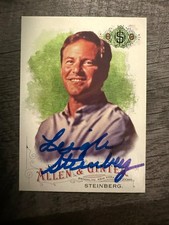Leigh Steinberg signed 2016 card Beckett COA Sports Agent NFL NBA MLb BAS