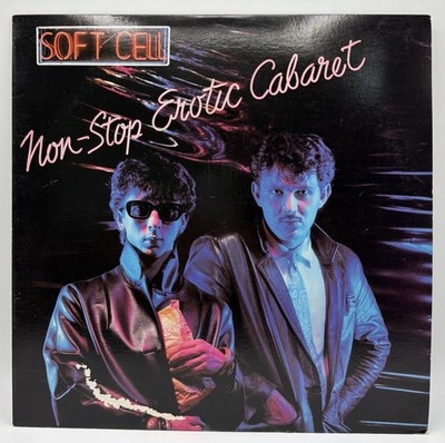 Non-Stop Erotic Cabaret Soft Cell Vinyl LP Record 1981 Sire SRK 3647