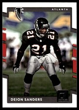 Deion Sanders 2017 Donruss #123 Falcons NFL READ FREE SHIPPING AutographDen