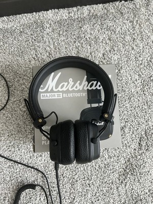 Marshall Major III On the Ear Wireless Headphones - Black