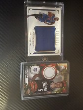 Lot Of Two NBA Patch Basketball Cards Nique Clifford & Langston Galloway