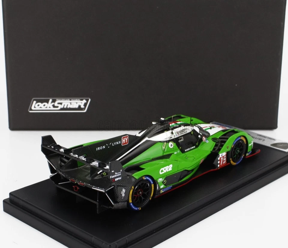 MODELLINO AUTO STATICO LOOKSMART LAMBORGHINI SC63 24H LE MANS 2024 CAIROLI 1/43 - Immagine 2 di 4