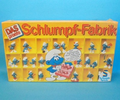 DAS pronto SCHLUMPF-FABRIK Schmidt Spiele 286 3219 OVP MiB zum Modellieren
