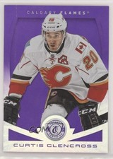2013-14 Totally Certified Mirror Platinum Purple 1/35 Curtis Glencross #11 0c3
