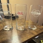 Pepsi Advertising Glasses Set of 3 10 oz Clear Soda Theme — photo 2