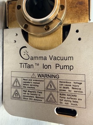 AS IS UNTESTED Gamma Vacuum Titan Ion Pump 360927