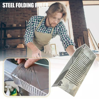 Angle Arc Marking Tool, Stainless Steel Linear Arc Dual-Purpose Scriber 2026