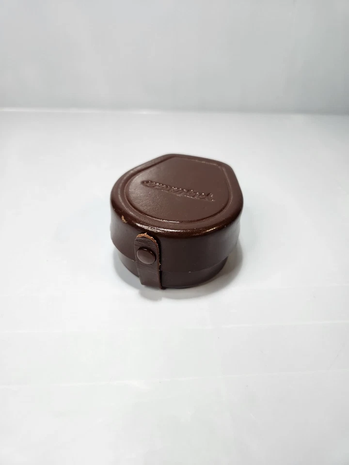 Funda de cuero original Voigtlander 90/099 para filtros y capucha Foto 3 de 4