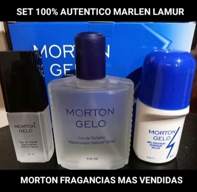MORTON GELO DE MARLEN LAMUR NUEVA AUTÉNTICA EN CAJA SET DE 3 PIEZAS IMPORTADA