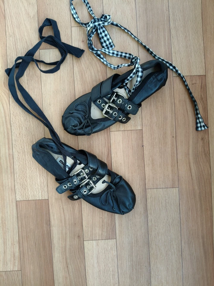  MIU MIU   BALLERINA SIZE EU 36  , 6  US , 3 UK - Image 3 of 4