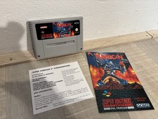 Thumbnail of ebay&reg; auction 317907489075 | SUPER TURRICAN 2 SNES Super Nintendo- Modul & Anleitung - TOP Zustand ✅