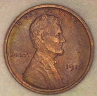 1912 Lincoln Wheat Cent — photo from another recent sale