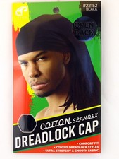 TITAN CLASSIC OPEN BACK COTTON SPANDEX DREADLOCK CAP  22151, 22152 