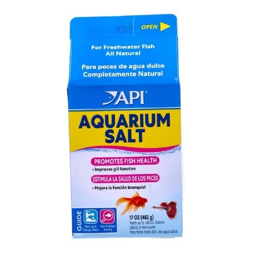 API AQUARIUM SALT Freshwater Aquarium Salt 17-Ounce Box 17 Oz