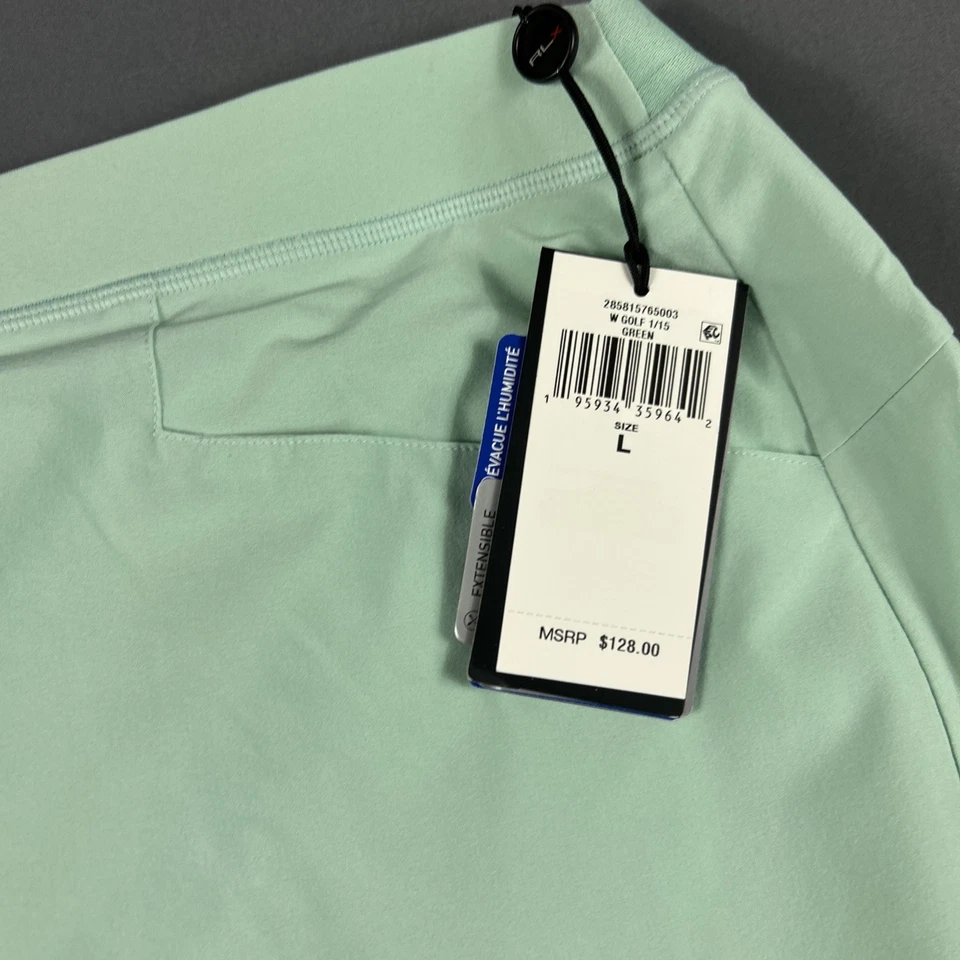Pantalón corto de golf RLX Ralph Lauren para mujer grande verde poliéster spandex nuevo con etiquetas precio de venta sugerido por el fabricante 128 USD Foto 4 de 4