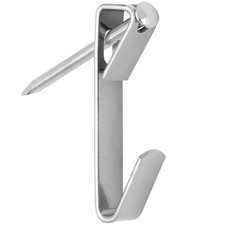 Framer Supply Goodwill Nickel-Plated Picture Hanger   Heavy Picture Hanging H...