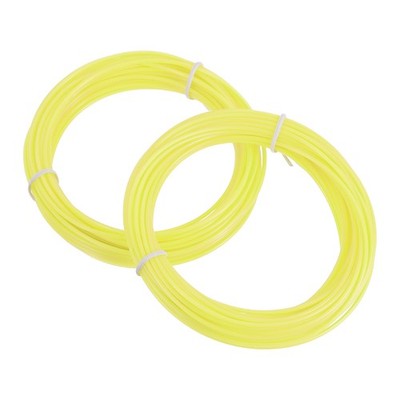 66FT 3D Pen Filament, 1.75mm Each 33ft PCL Filament Refills, Fluorescent Yellow