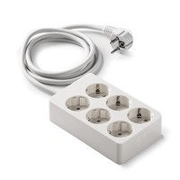 Famatel 6-Fach Steckdosenleiste 1.5M Kabel 3680W Kindersicherung