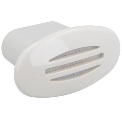 Marine Boat Horn Concealed Compact Electric 12v Flush Fit 107db White Yacht