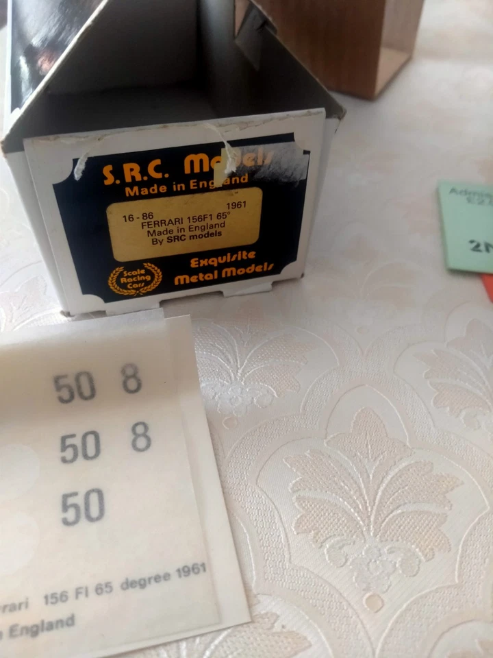 SCALE RACING CARS SRC Models kit 1:43 16-86 1961 Ferrari 156 F1 - Immagine 2 di 4