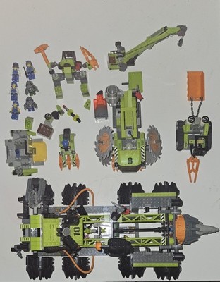 Lot Lego Power Miners Titan Command Rig Set 8964 mit Minifigur