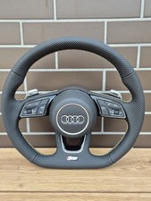 KOMPLETT LENKRAD SPORT AUDI RS4 B9 RS5 F5 S5 S4 KOMPLETT SCHALTWIPPEN YELLOW