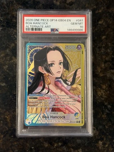 Boa Hancock - OP14-041 (Alternate Art) OP14-041 PSA 10