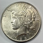 1928-S $1 Peace Dollar 90% Silver San Francisco US Coin LUSTER! BETTER DATE!