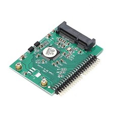 MSATA SSD to 44 Pin IDE Adapter Card, 1.8in Converter Mini PCIe SSD Hard