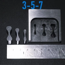 Punch tool for Cutting bracelets ends/Disc Cutter for Gold Silver Sheet Mold_357