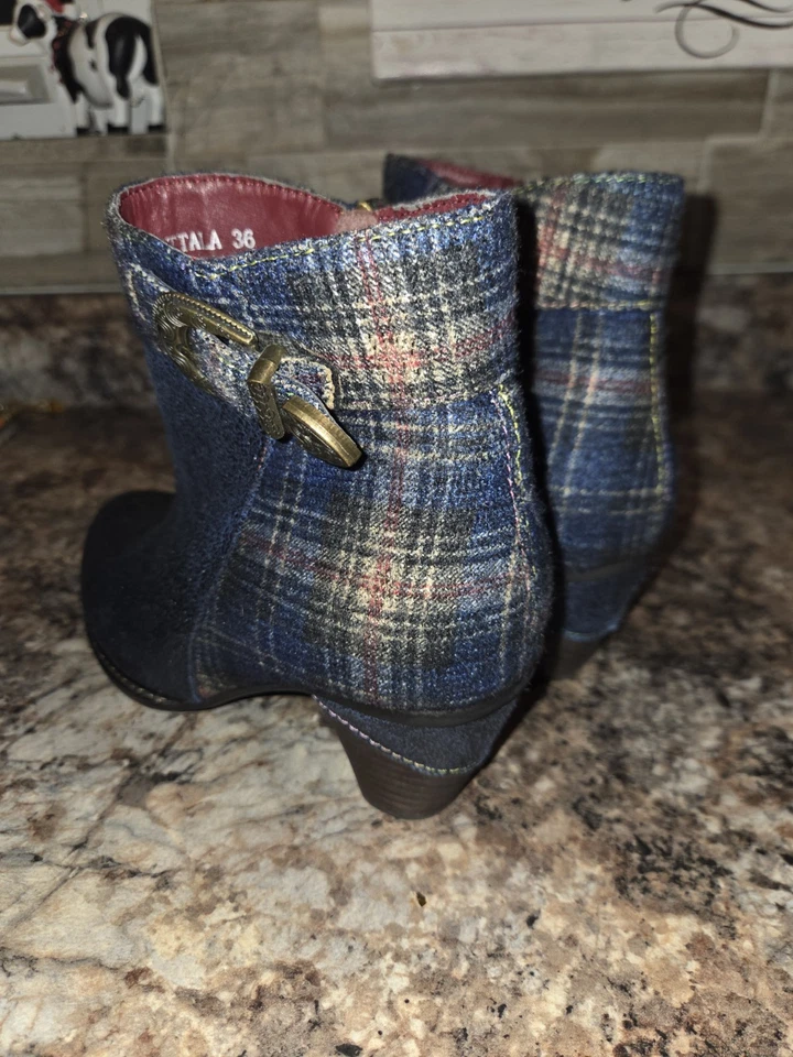 Spring Step L'ARTISTE SCOTTALA Women’s 36 EU / 5.5 US Ankle Boots Booties Shoes - Image 3 of 4