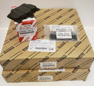 LEXUS OEM FRONT BRAKE PAD / SHIMS / ROTOR SET 2013-2018 GS350 / GS450H (AWD)