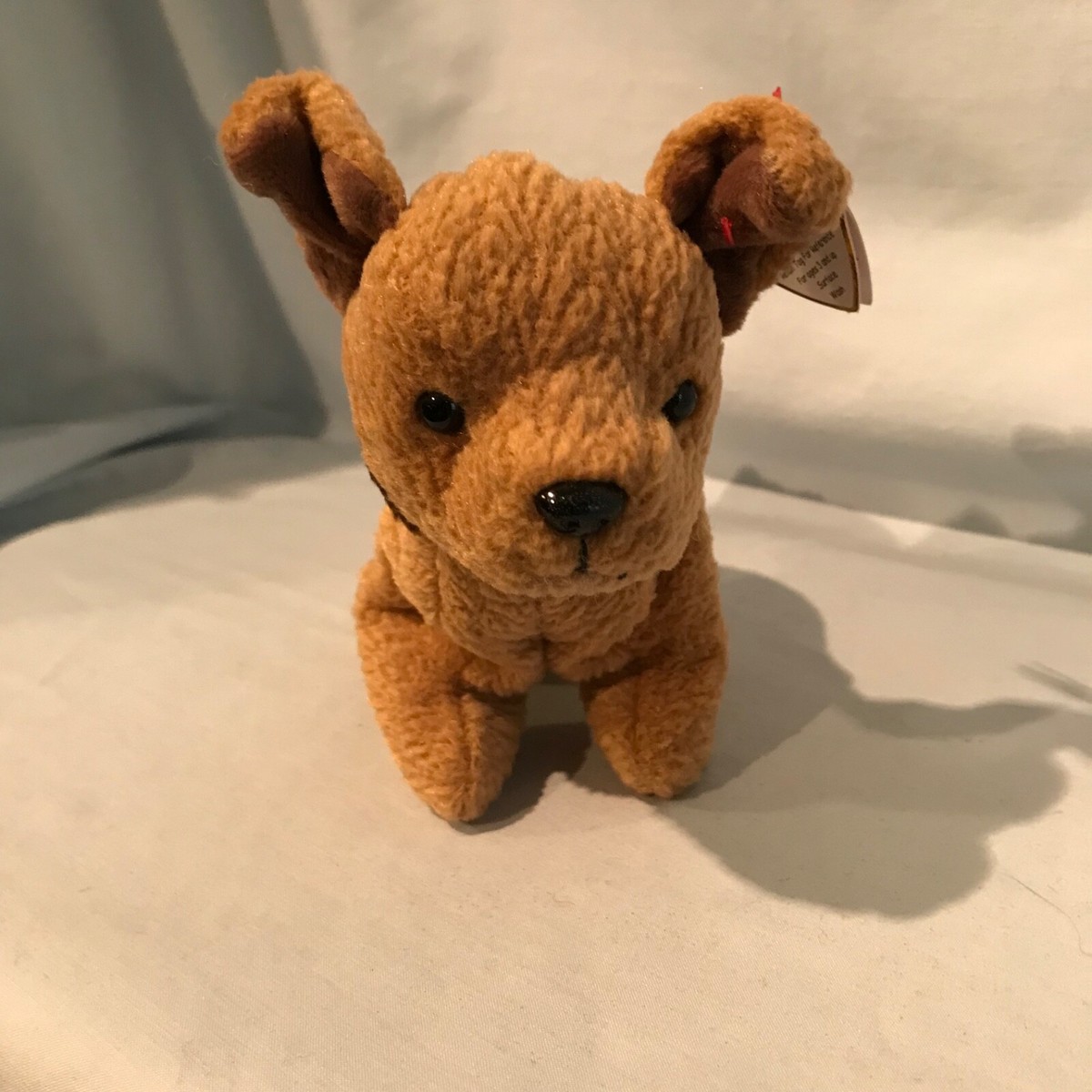 Tuffy Dog Ty Beanie Baby #4108 Terrier 1996 PE Retired Cute $7.99
