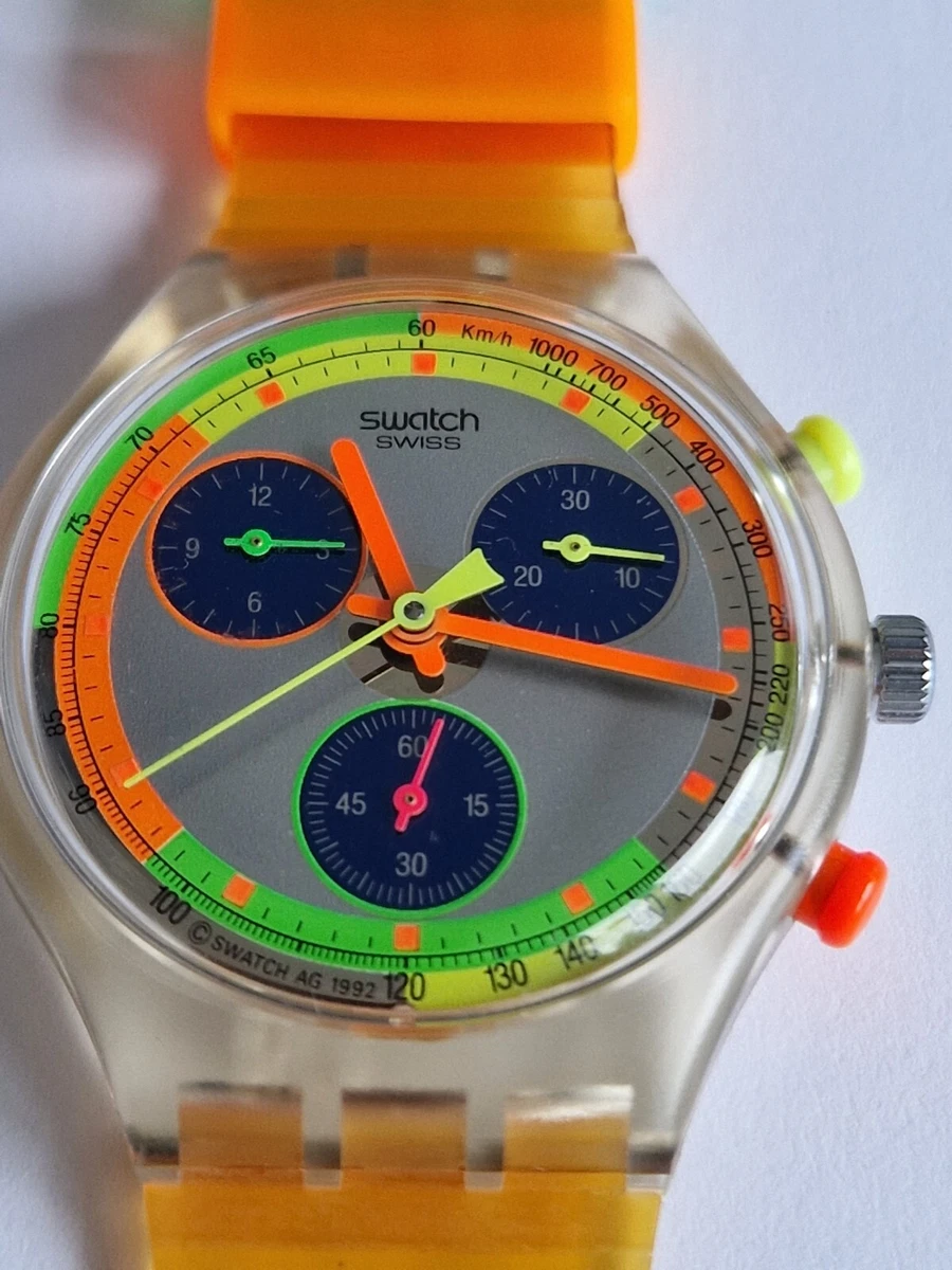JELLY STAG - SWATCH CHRONO - SCK104 - New unworn mint | eBay