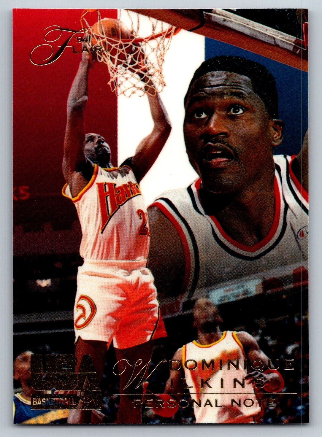 Dominique Wilkins 1994 Flair USA #111
