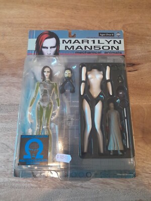 Marilyn Manson Mechanical Animals Figur Boxed Vintage Rare New & Sealed 