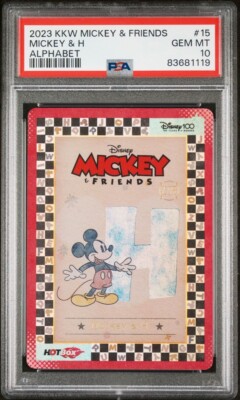 2023 Kakawow Hotbox Mickey & Friends Mickey & H PSA 10 GEM