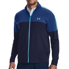 Image of Under Armour Men's UA Storm Midlayer Full-Zip Midnight Navy/Blue SALE RRP £74.99