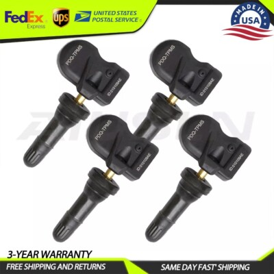 #ad 4 OEM Standard TPMS TIRE PRESSURE SENSORS 2021 TAHOE SUBURBAN YUKON ESCALADE $39.68