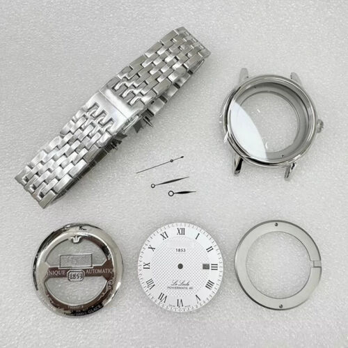 Edelstahl 39mm Uhrengehäuse mit Band Strap Kit für Tissot Le-Locle 2824 - Bild 1 von 15