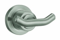 Design House 560342 Geneva Double Robe Hook Satin Nickel on sale Design House 560342 Geneva Double Robe Hook Satin Nickel on sale