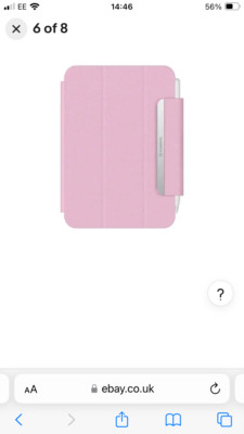 CASEKOO Smart Folio Hülle mit Magnetverschluss Kompatibel mit iPad Mini 6 (6. Ge