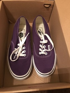 vans off the wall purple