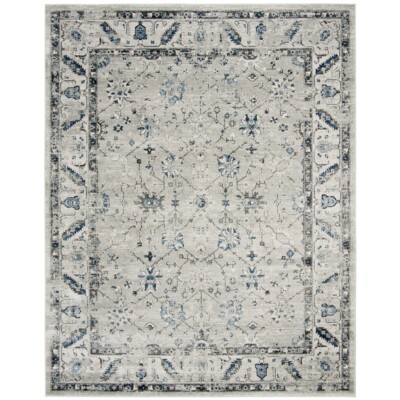 SAFAVIEH Charleston CHL413F Grey / Dark Grey Rug