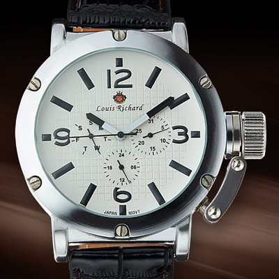Louis Richard Kinnaird Multi-Function Mens Watch / MSRP $799.00 ( 4 COLORS )