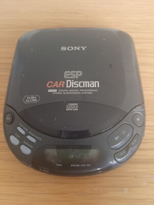 Sony Car Discman D-826K Vintage Made In Japan As Is Disc Player | eBay